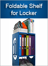 Foldable Shelf for Locker